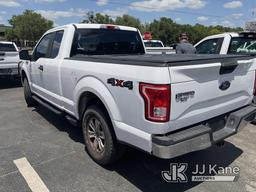 (Ocala, FL) 2016 Ford F150 4x4 Extended-Cab Pickup Truck Duke Unit) (Runs & Moves) (Body/Paint Damag