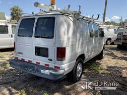 (Tampa, FL) 2010 Ford E-250 Cargo Van Runs & Moves) (Jump To Start