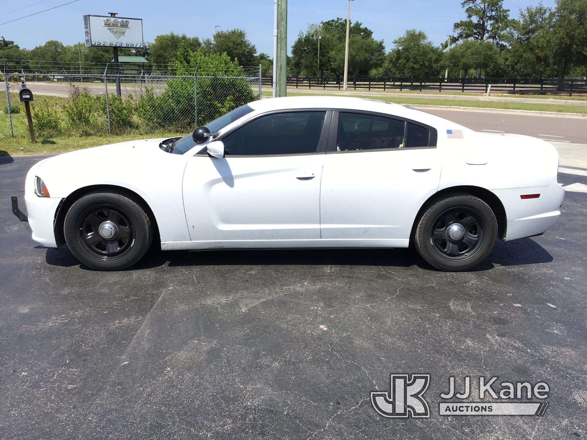 (Ocala, FL) 2014 Dodge Charger Police Package 4-Door Sedan, Municipal Owned Runs & Moves) (Jump To S