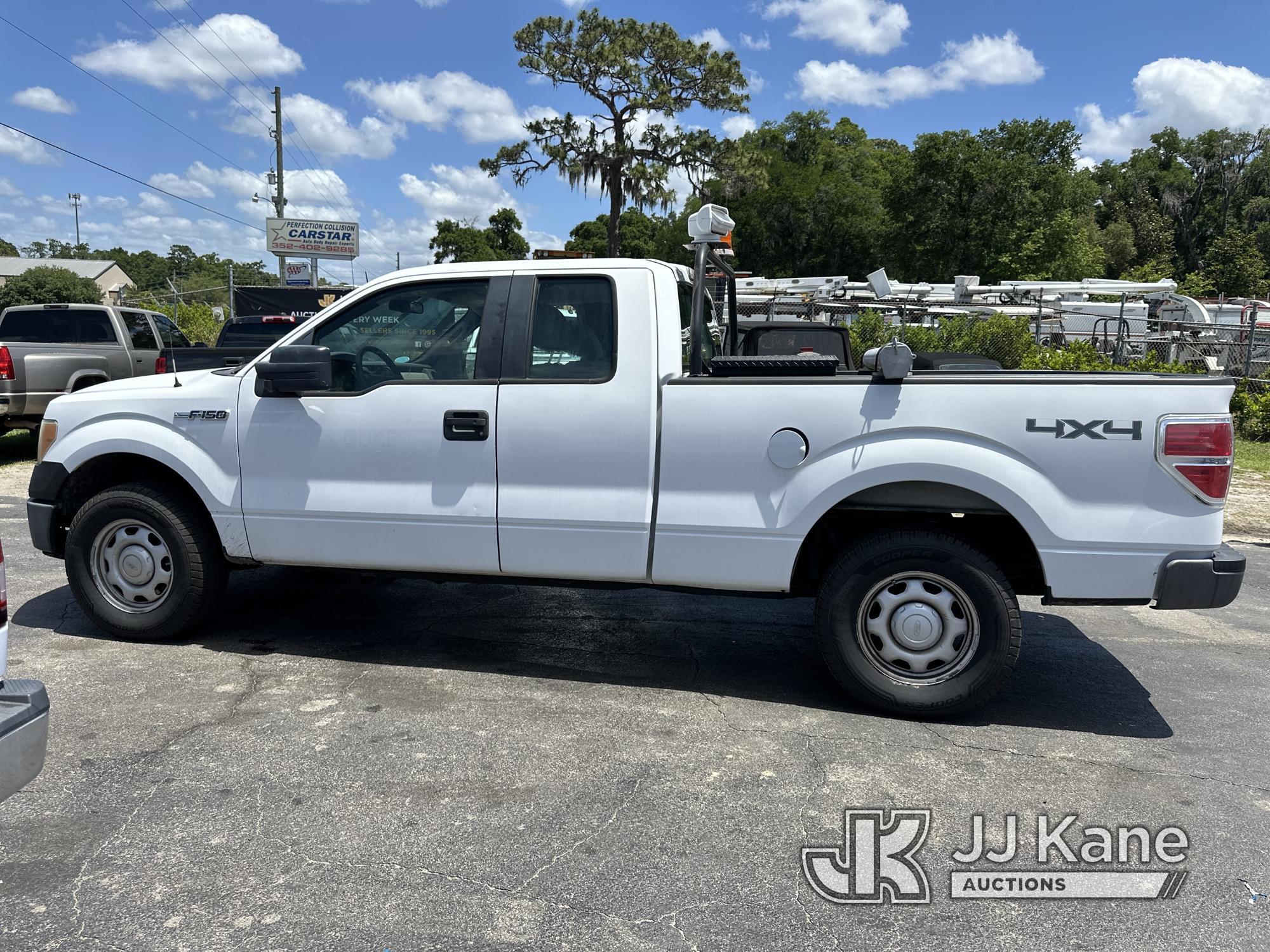 (Ocala, FL) 2010 Ford F150 4x4 Extended-Cab Pickup Truck Duke Unit) (Runs & Moves