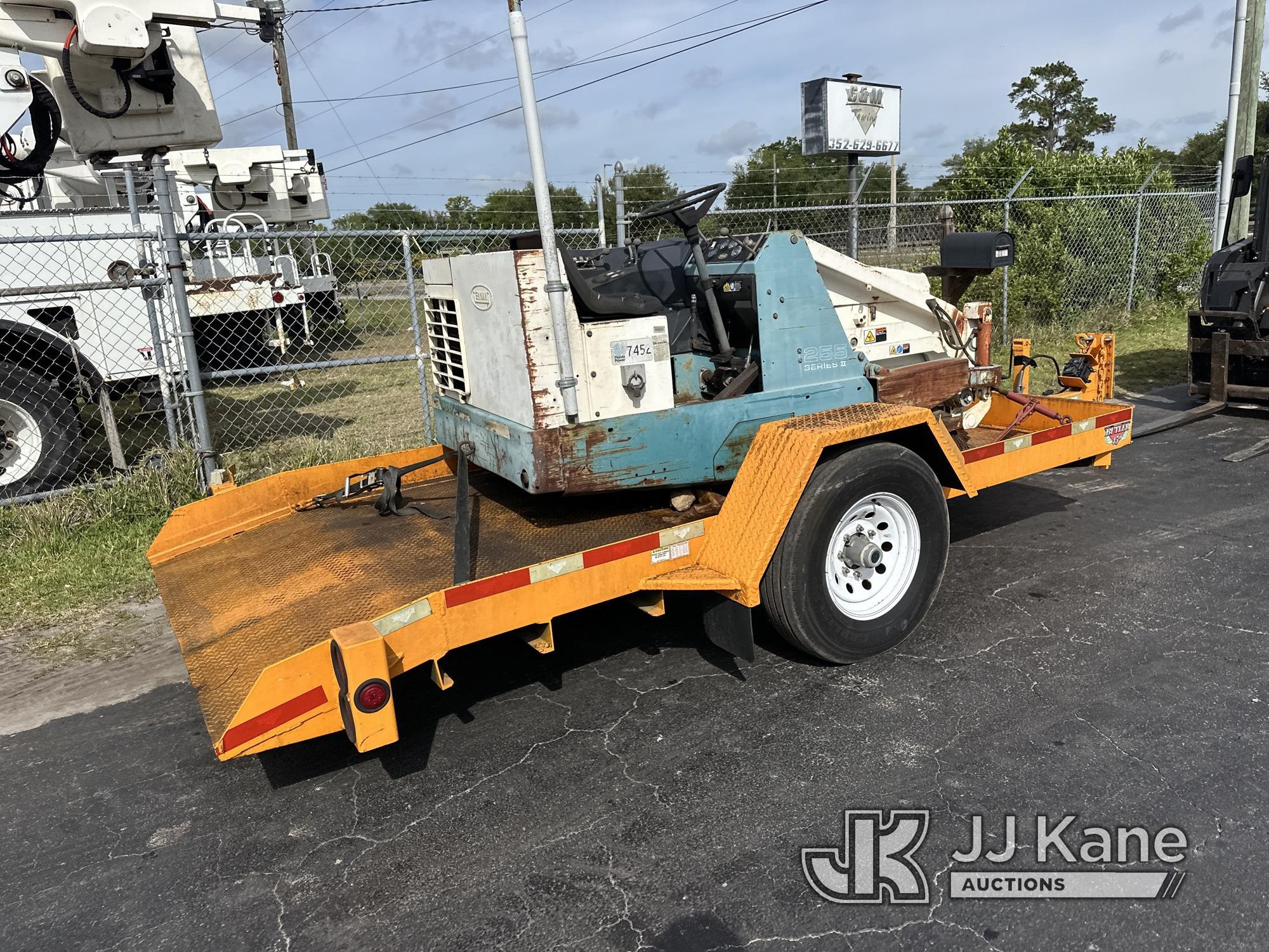 (Ocala, FL) 1990 Tennant 255 Series II Sweeper Duke Unit) (Not Running, Condition Unknown) (Selling