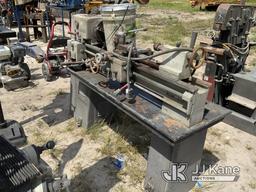 (Westlake, FL) Clausing Lathe (Condition Unknown) NOTE: This unit is being sold AS IS/WHERE IS via T