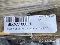 (Verona, KY) (1) pallet of block (Condition Unknown (Buyer Load)) NOTE: This unit is being sold AS I