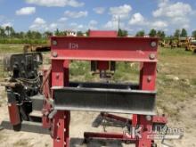 (Westlake, FL) 50 ton Hydraulic Press (Condition Unknown) NOTE: This unit is being sold AS IS/WHERE