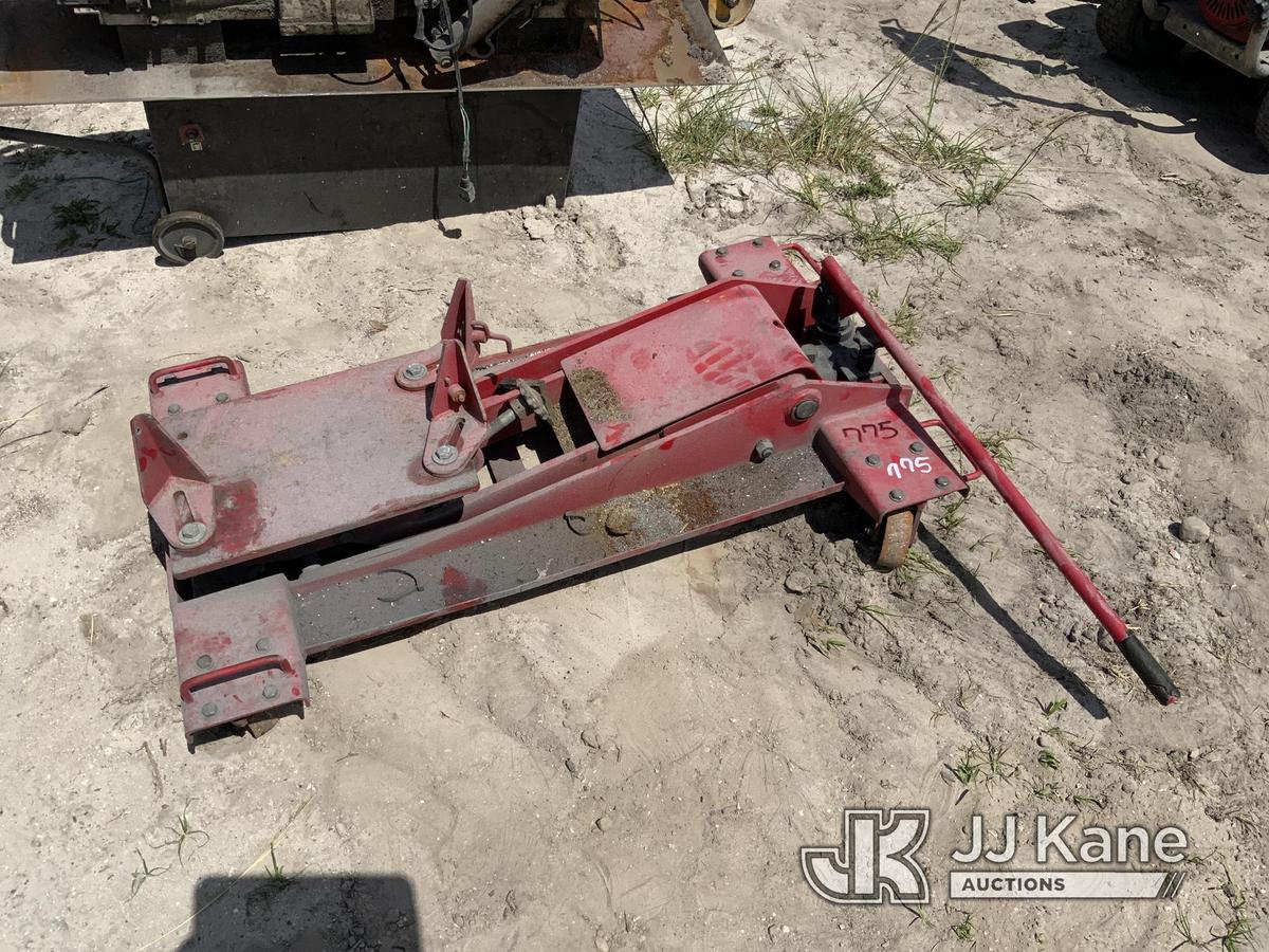 (Westlake, FL) 2000lbs Transmission Jack No. 0275 2016 04 NOTE: This unit is being sold AS IS/WHERE