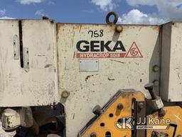 (Westlake, FL) Geka Hydracrop HYD-50 Punch Shear (Condition Unknown) NOTE: This unit is being sold A