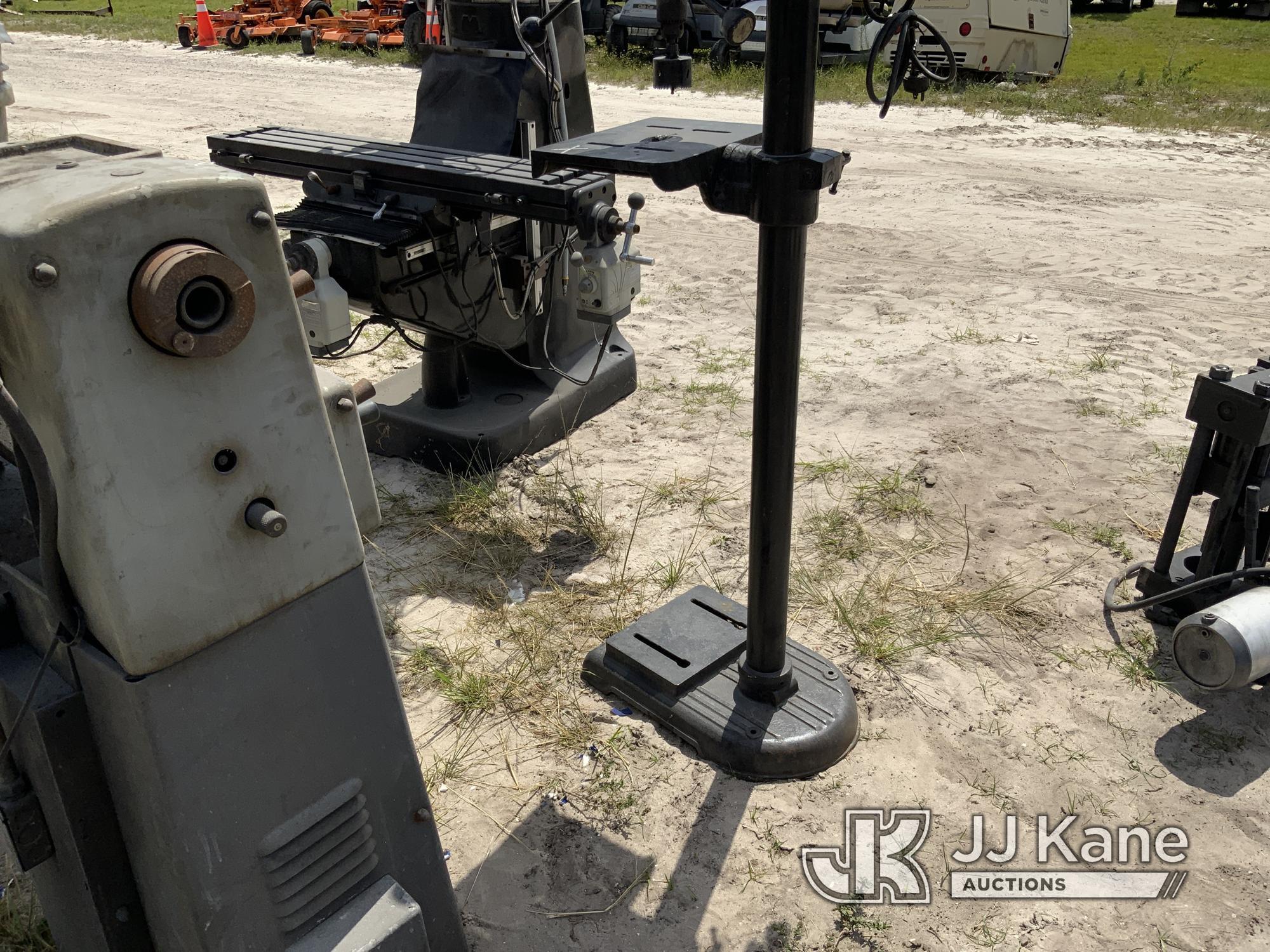 (Westlake, FL) Power Matic Drill Press (Condition Unknown) NOTE: This unit is being sold AS IS/WHERE