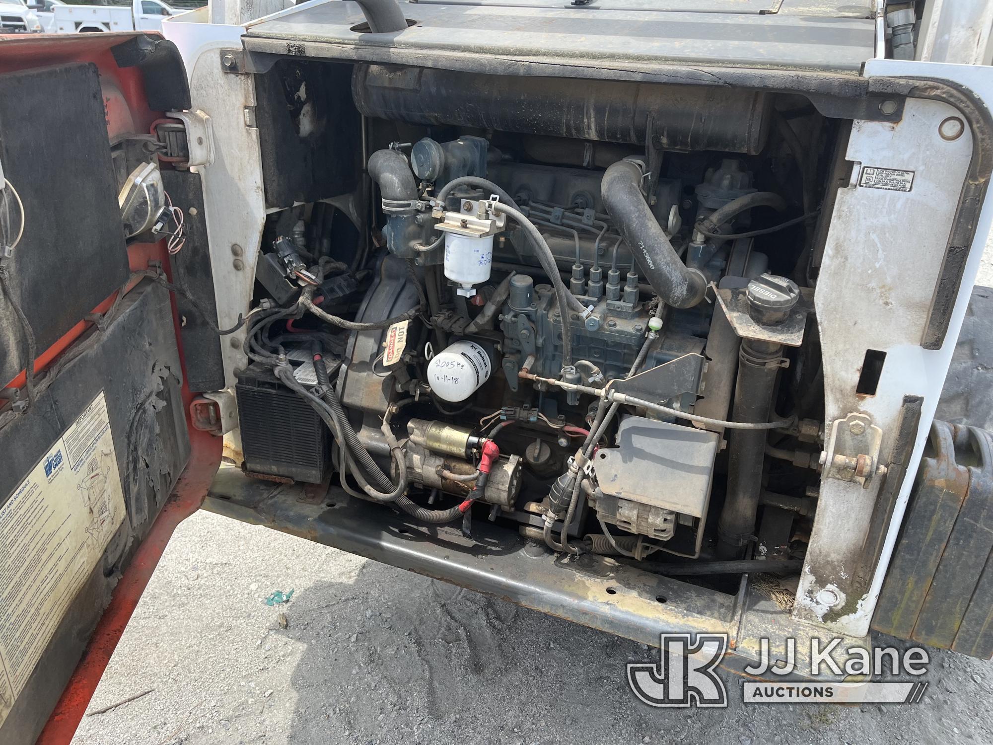 (Chester, VA) 2012 Bobcat S850 2-Speed Rubber Tired Skid Steer Loader Runs & Operates) (No Bucket