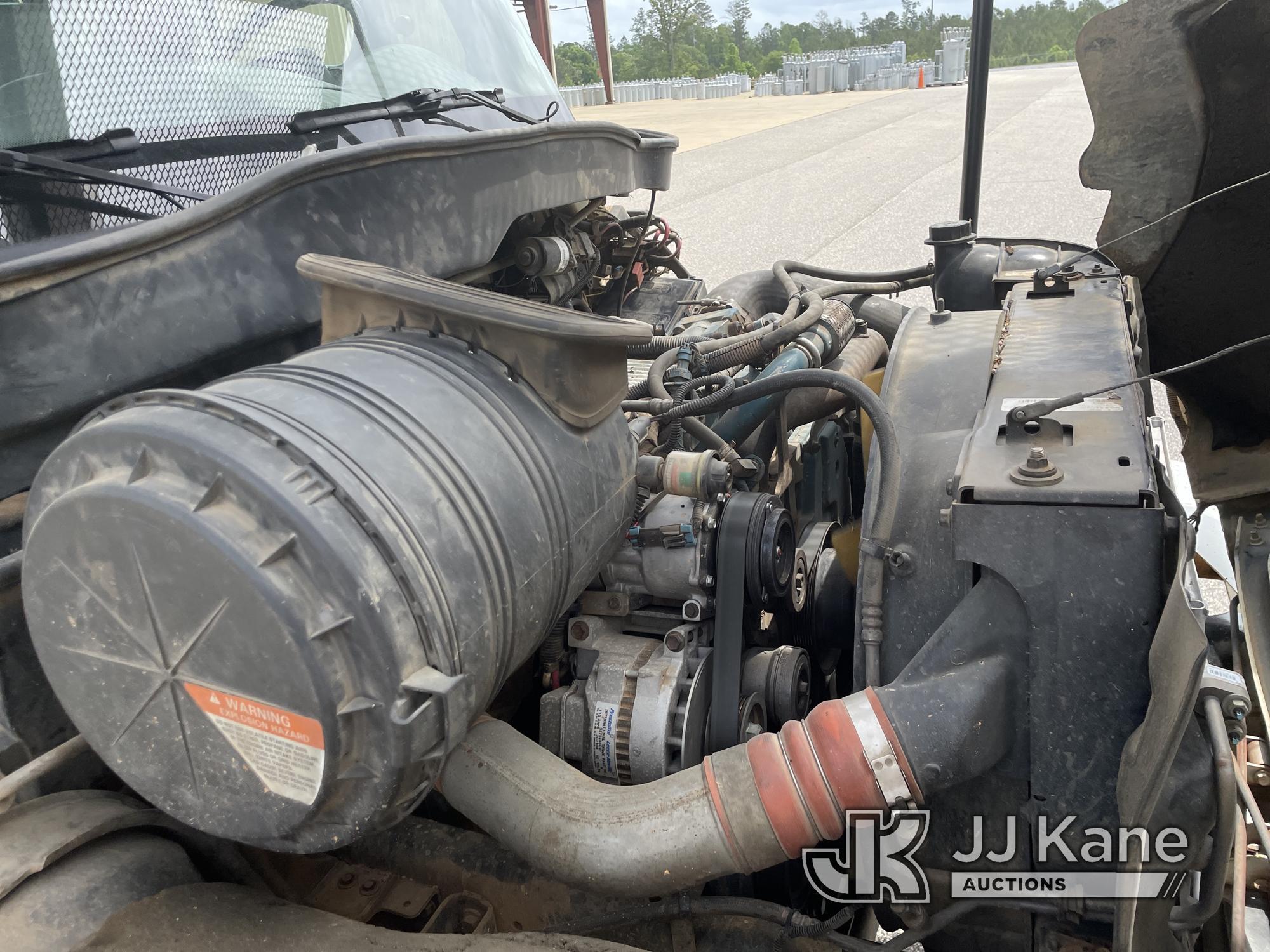 (Jackson, AL) Terex/HiRanger XT60/70, Over-Center Elevator Bucket Truck rear mounted on 2008 Interna