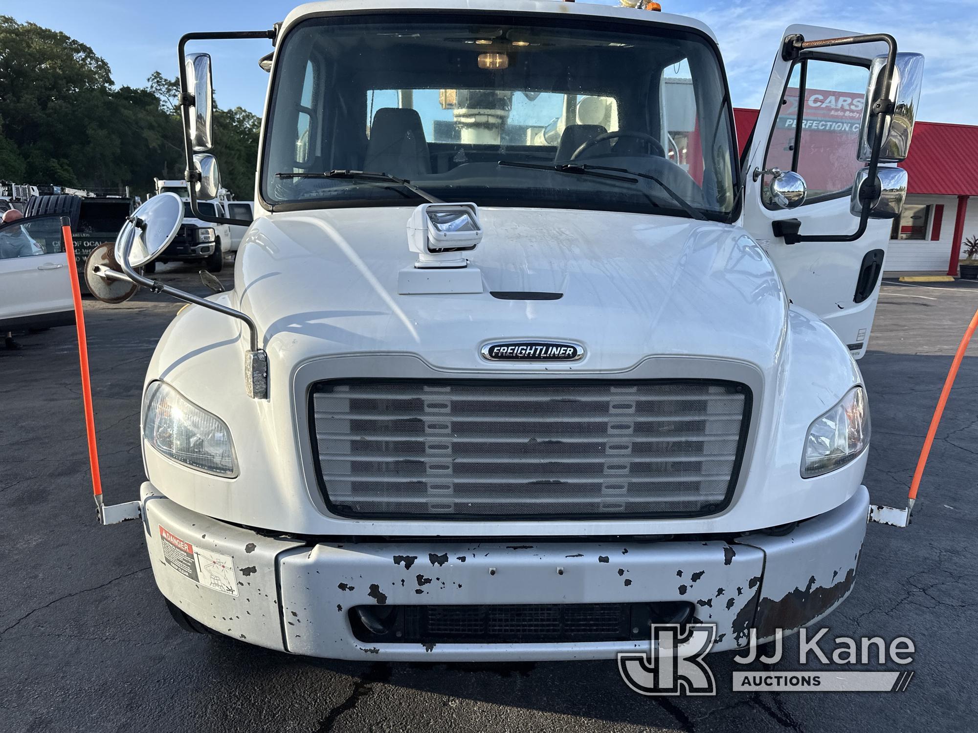 (Ocala, FL) Altec L42A, Over-Center Bucket Truck center mounted on 2012 Freightliner M2 106 Utility