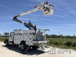 (Westlake, FL) Altec AA55-MH, Bucket Truck rear mounted on 2017 Freightliner M2 106 Utility Truck Ru