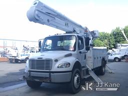 (Mount Airy, NC) Altec AA55, Material Handling Bucket Truck mounted behind cab on 2018 Freightliner