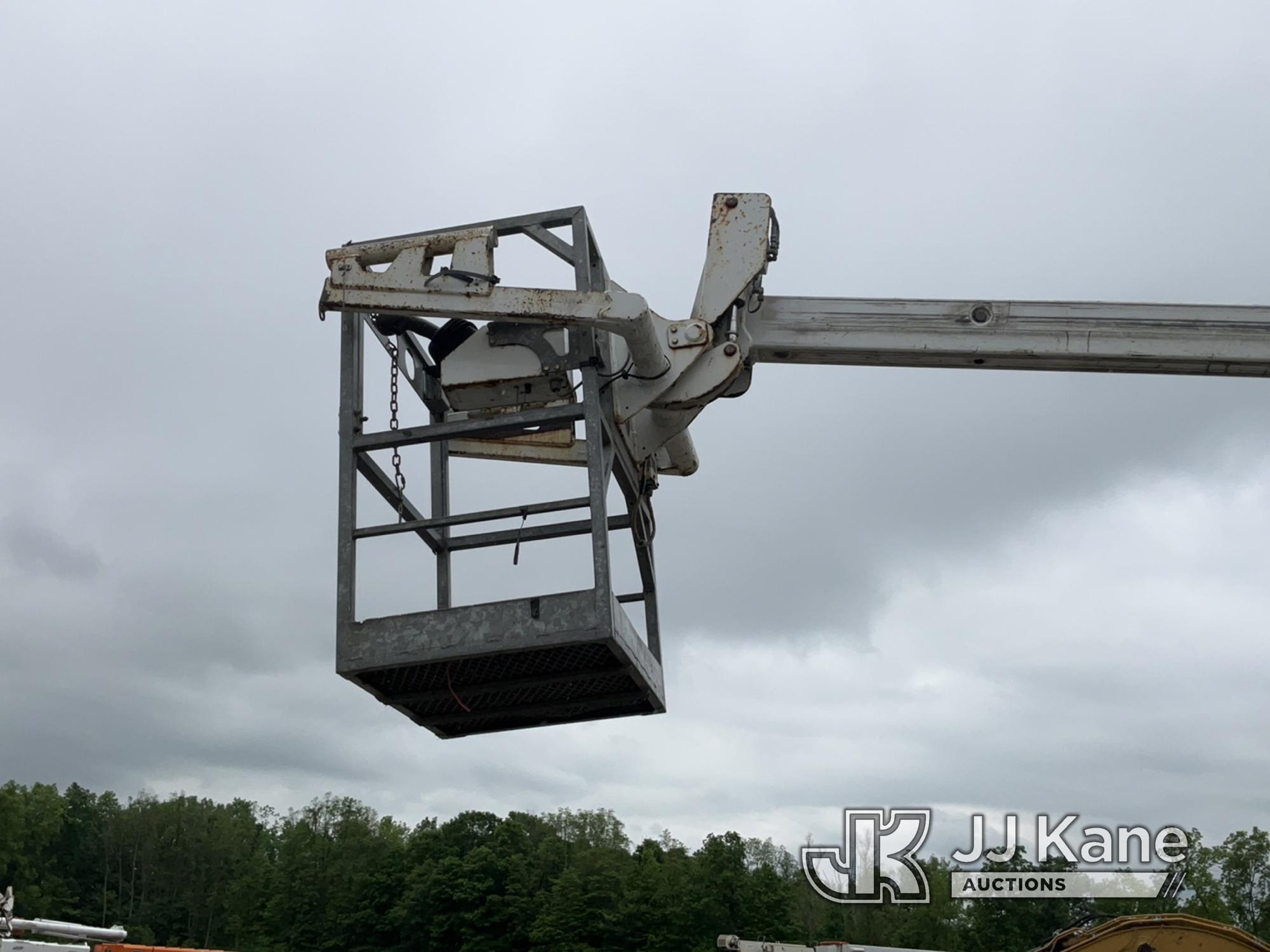 (Verona, KY) Altec AT235P, Telescopic Non-Insulated Cable Placing Bucket Truck mounted behind cab on