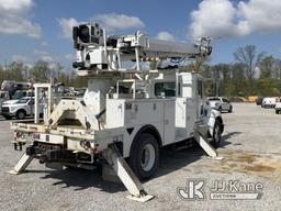 (Verona, KY) Altec DC47-TR, Digger Derrick rear mounted on 2017 Kenworth T300 Utility Truck Runs, Mo