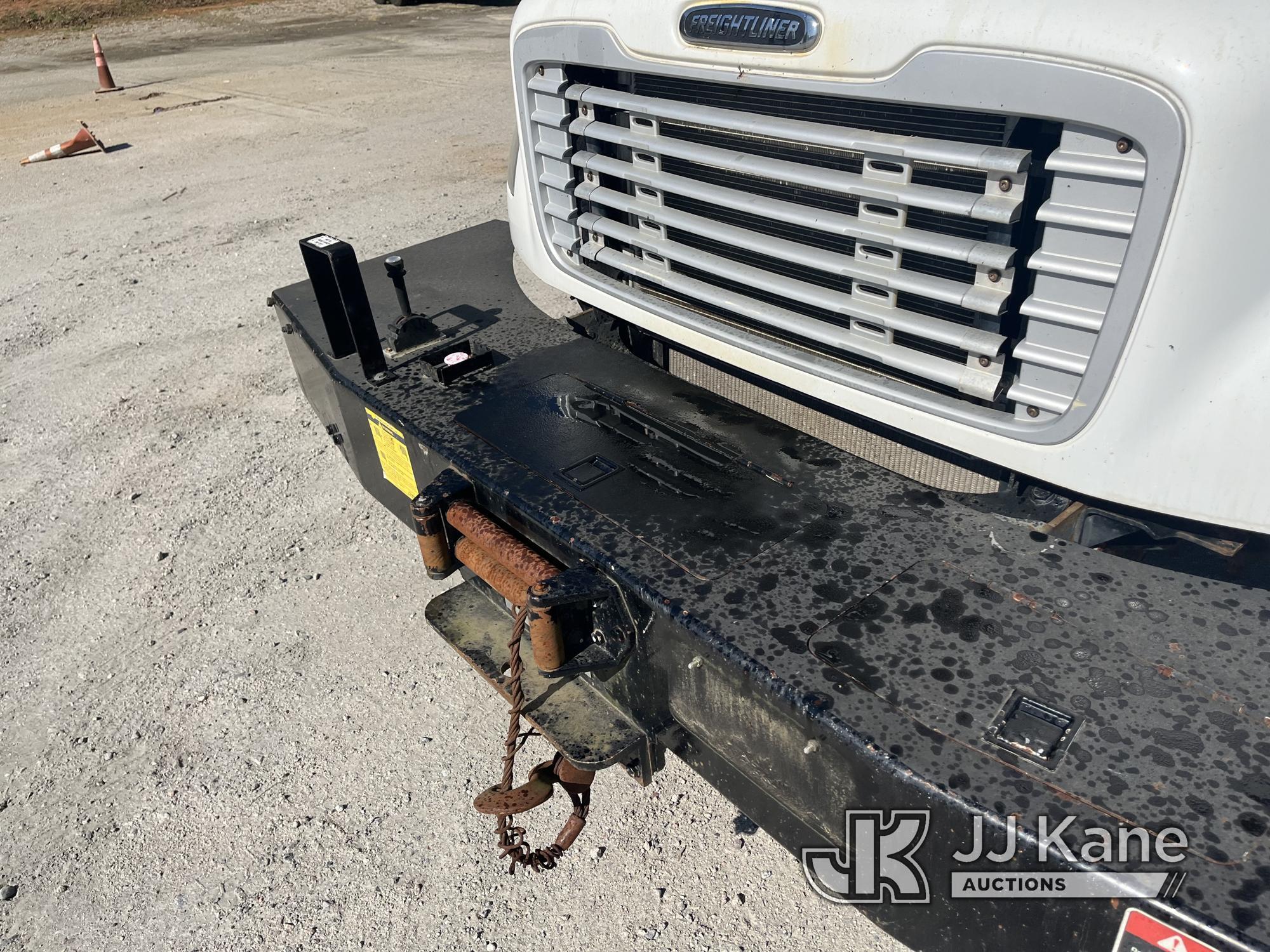 (Chester, VA) Altec DM47-TR, Digger Derrick rear mounted on 2012 Freightliner M2 106 4x4 Flatbed/Uti