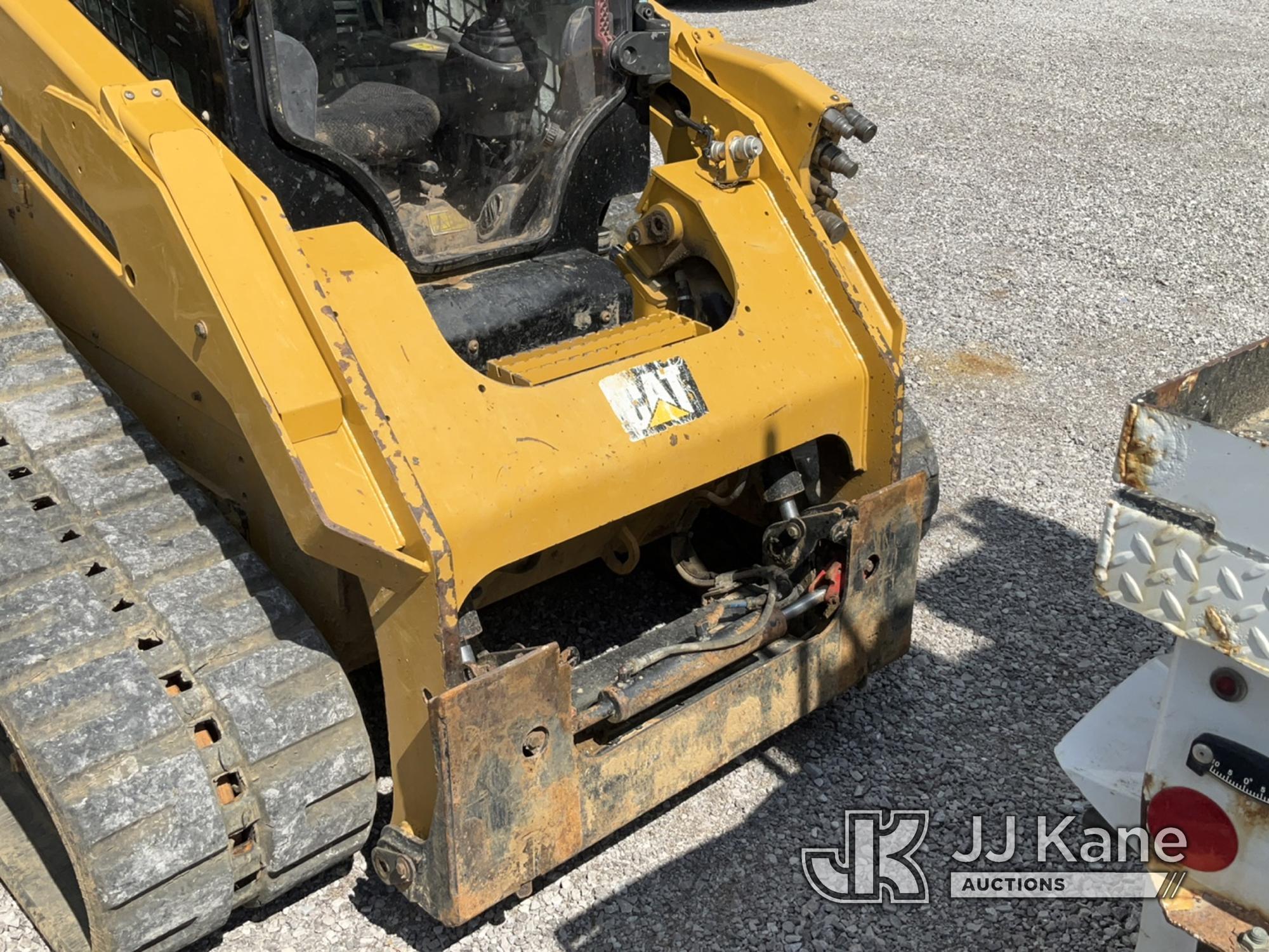 (Verona, KY) 2019 Caterpillar 299D2XHP Skid Steer Loader Runs, Moves & Operates) (Derated, DEF Syste