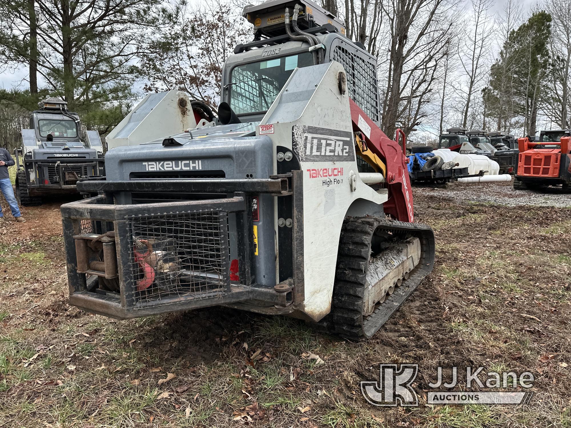 (Wakefield, VA) 2019 Takeuchi TLR12R2 High Flow Crawler Skid Steer Loader Runs, Moves, Operates, No