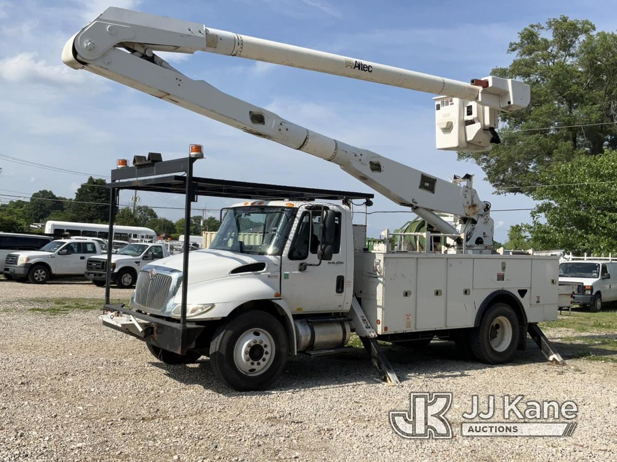 (Charlotte, NC) Altec AA755, Bucket Truck rear mounted on 2013 International 4300 Utility Truck Runs