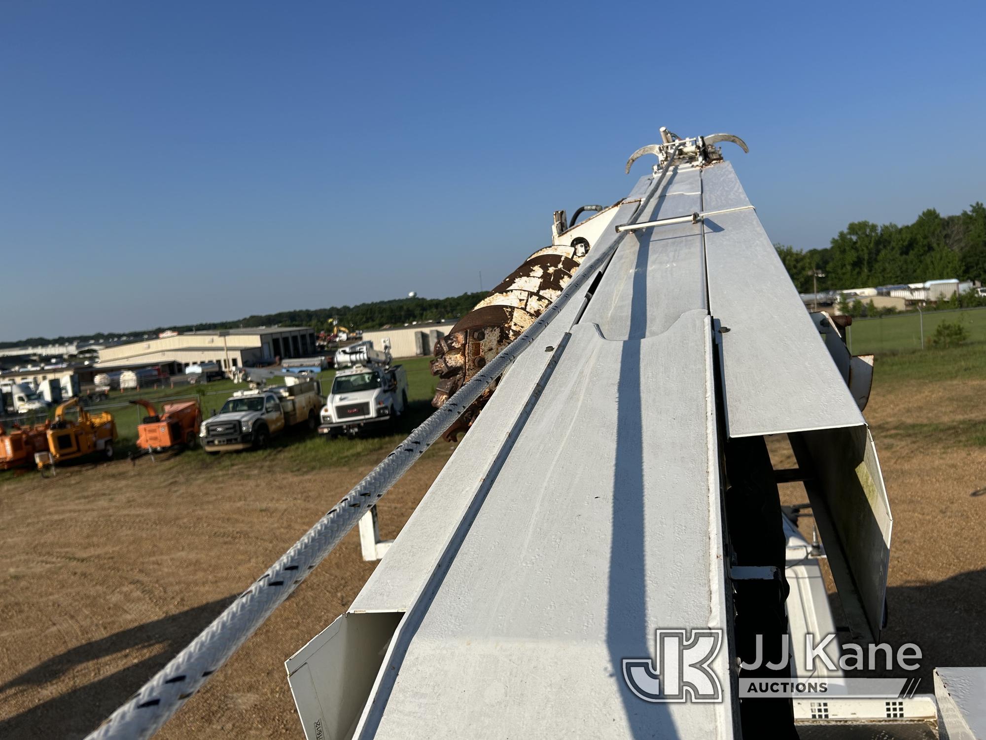 (Byram, MS) Altec DC47-TR, Digger Derrick rear mounted on 2013 International 4300 Flatbed/Utility Tr