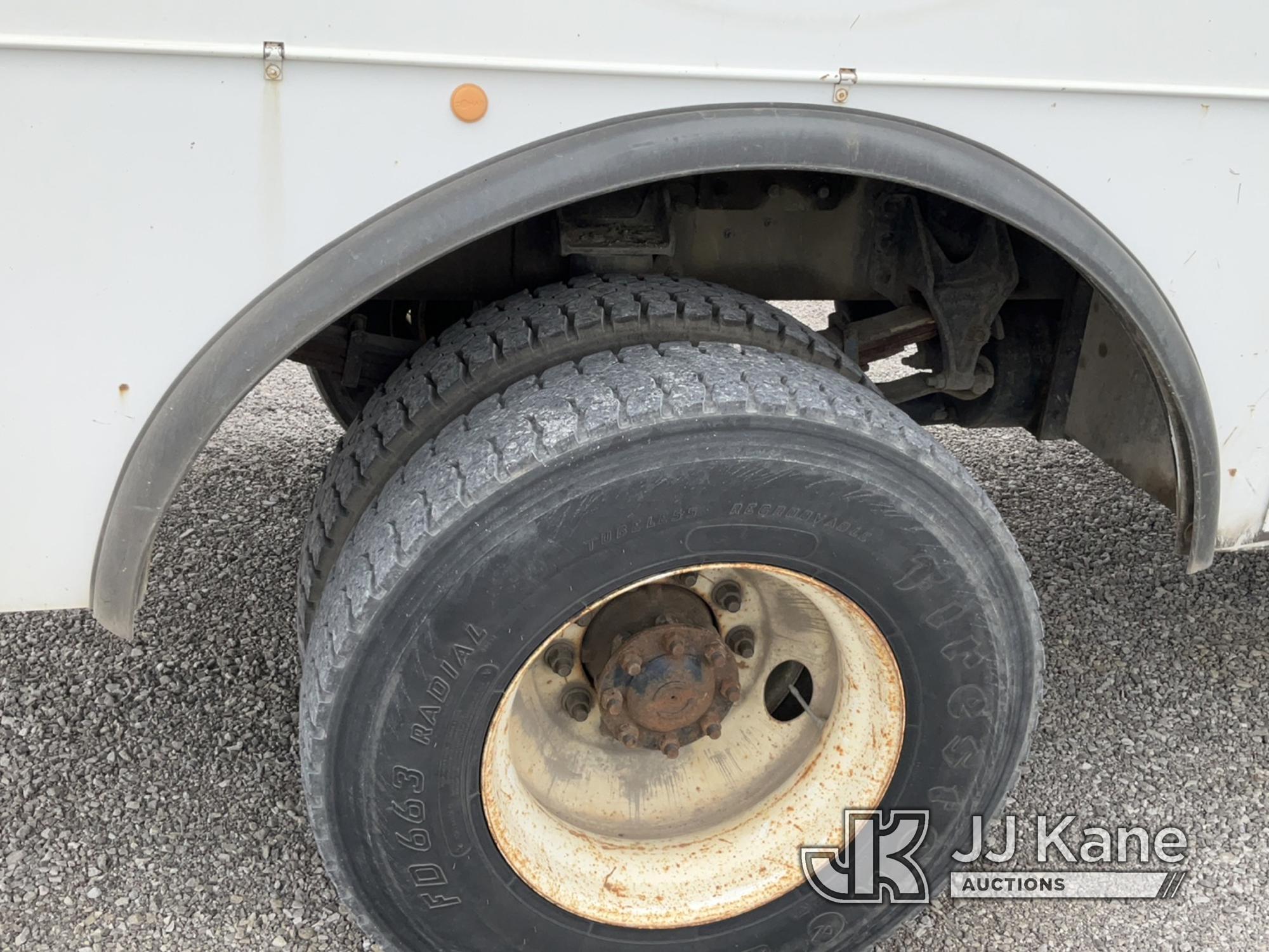 (Verona, KY) Altec DC47-TR, Digger Derrick rear mounted on 2017 International 7300 4x4 Utility Truck