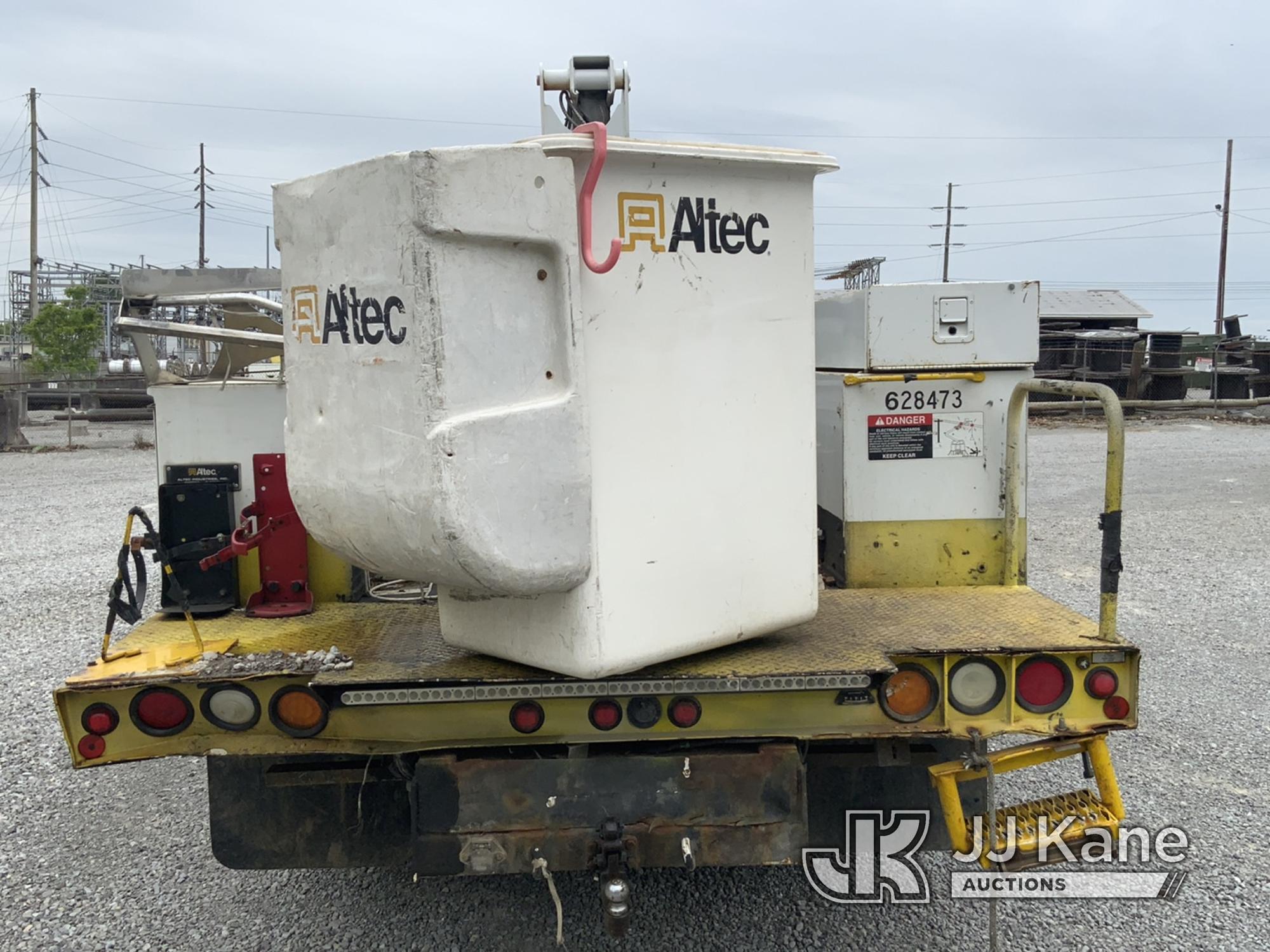 (New Tazewell, TN) Altec AT37G, Articulating & Telescopic Bucket Truck mounted behind cab on 2010 Do