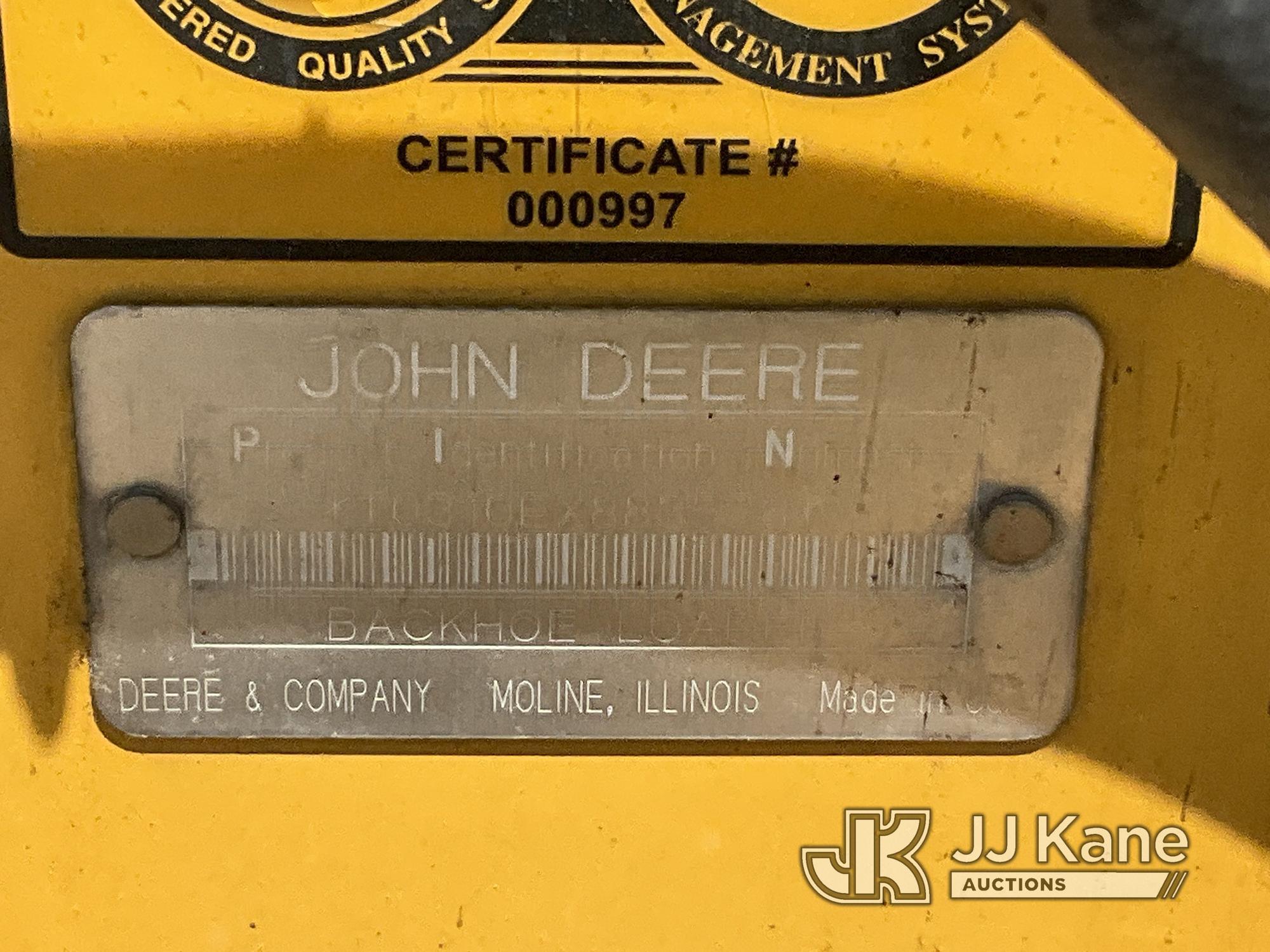 (Verona, KY) 2000 John Deere 310E 4x4 Tractor Loader Backhoe Runs, Moves & Operates