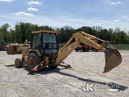 (Verona, KY) 1994 John Deere 310D 4x4 Tractor Loader Backhoe Runs, Moves & Operates) (Rust Damage