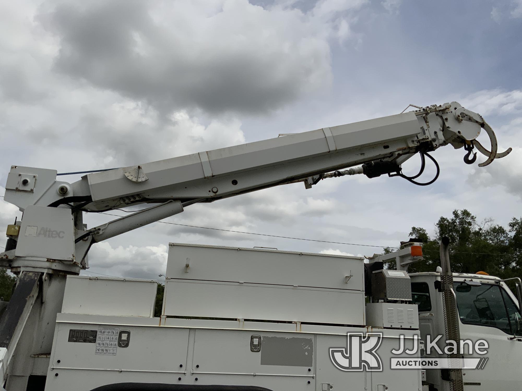 (Ocala, FL) Altec D2045A, Digger Derrick corner mounted on 2009 Sterling Acterra T/A Utility Truck D