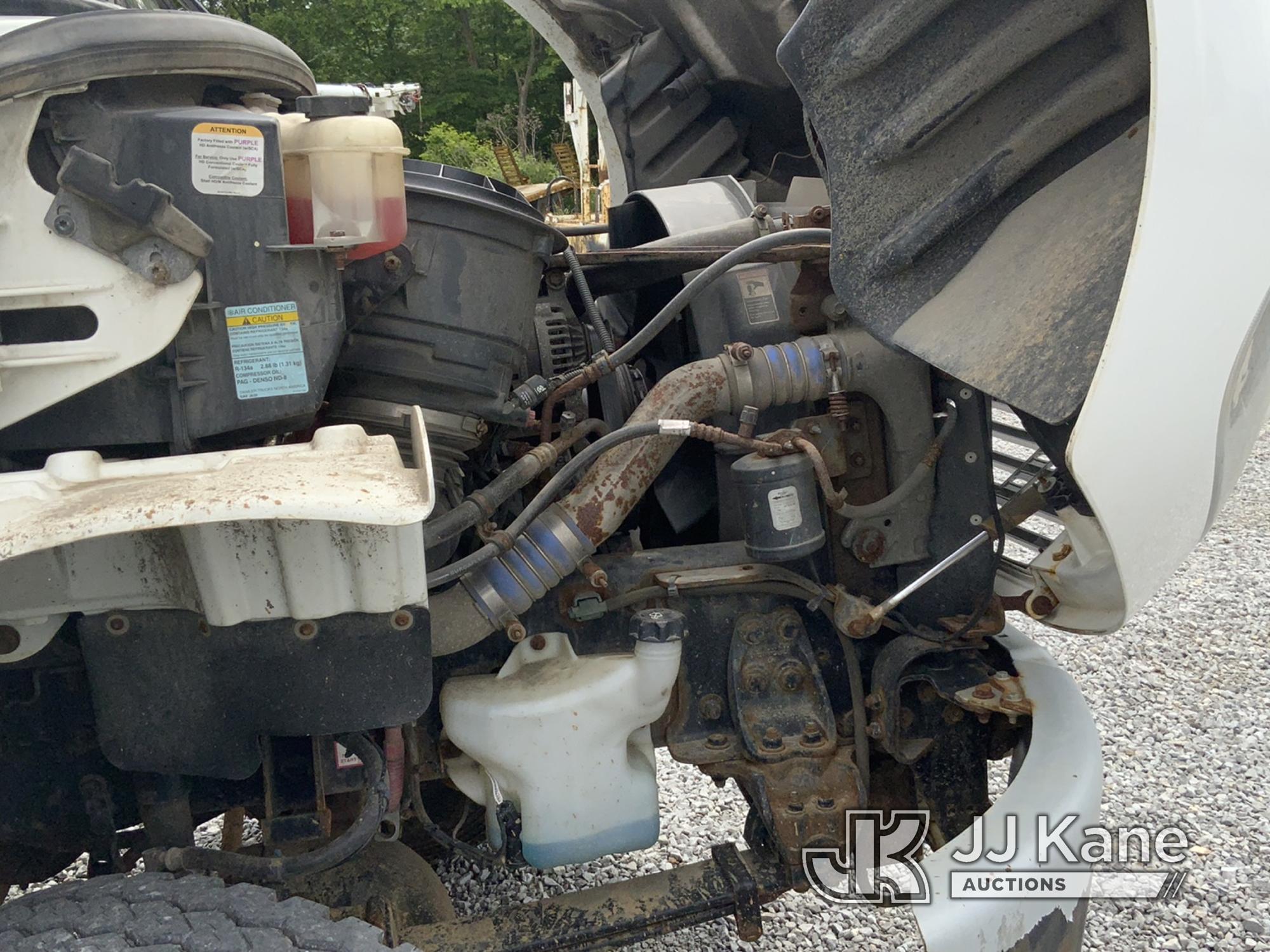 (New Tazewell, TN) HiRanger 5TC-55, Material Handling Bucket Truck rear mounted on 2016 Freightliner