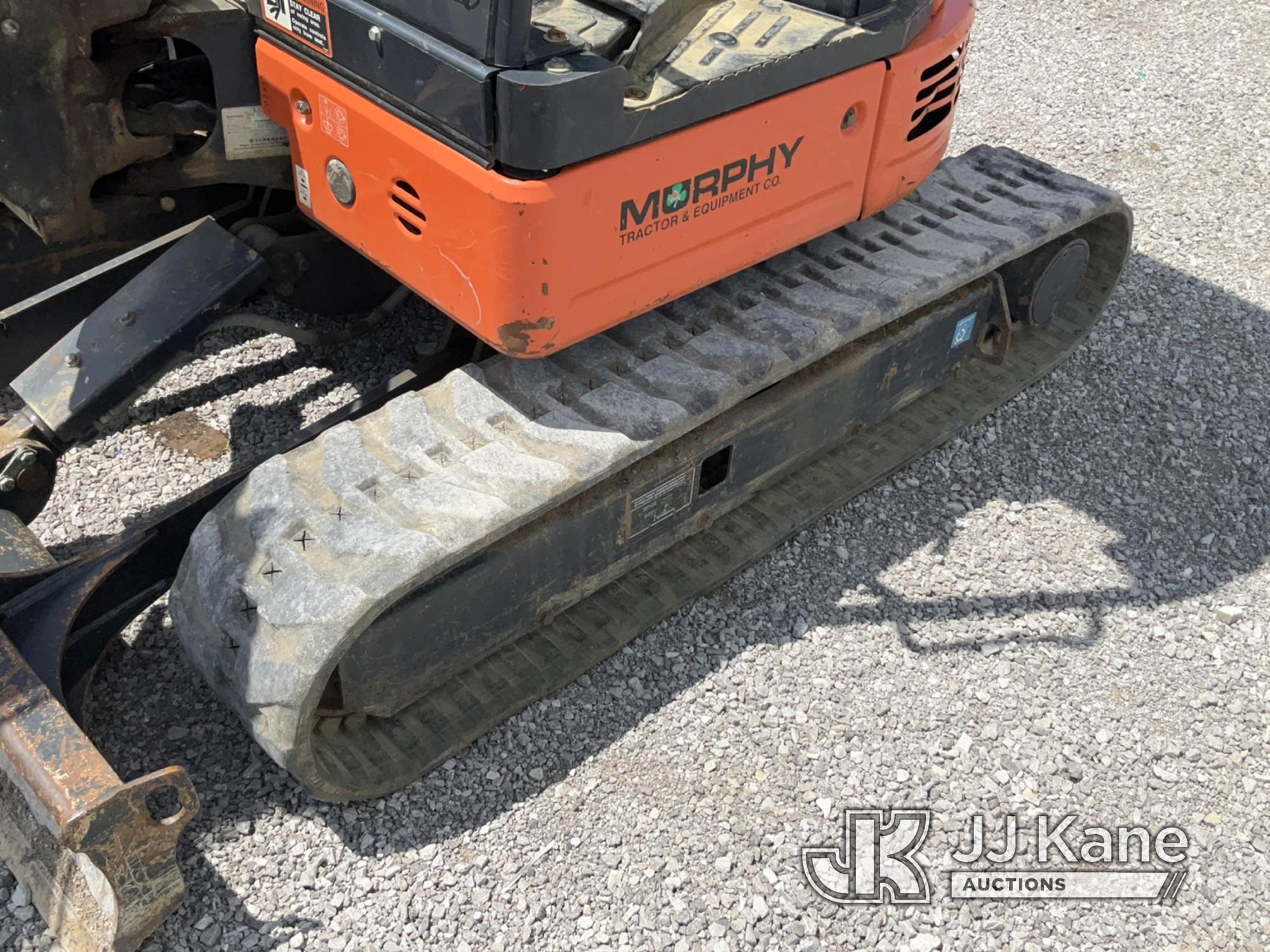 (Verona, KY) 2016 Hitachi ZX26U-5N Mini Hydraulic Excavator Runs, Moves & Operates