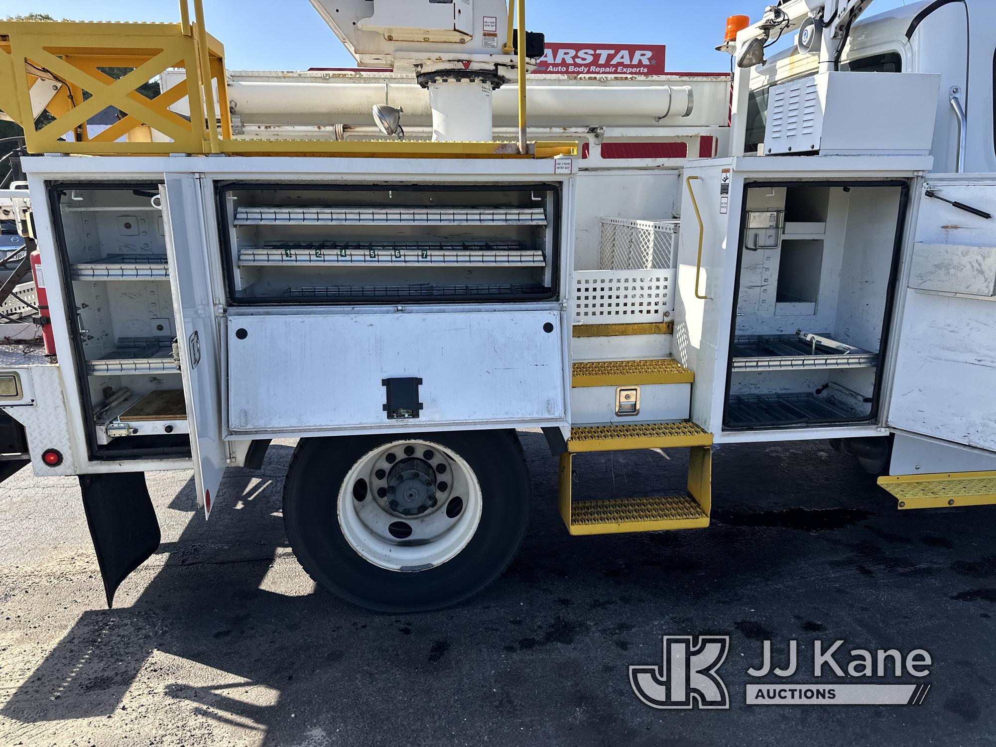 (Ocala, FL) Altec L42A, Over-Center Bucket Truck center mounted on 2013 Freightliner M2 106 Utility