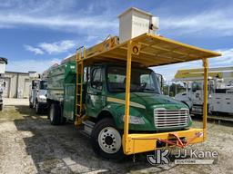 (Jacksonville, FL) Altec LRV-56, Over-Center Bucket Truck mounted behind cab on 2015 Freightliner M2