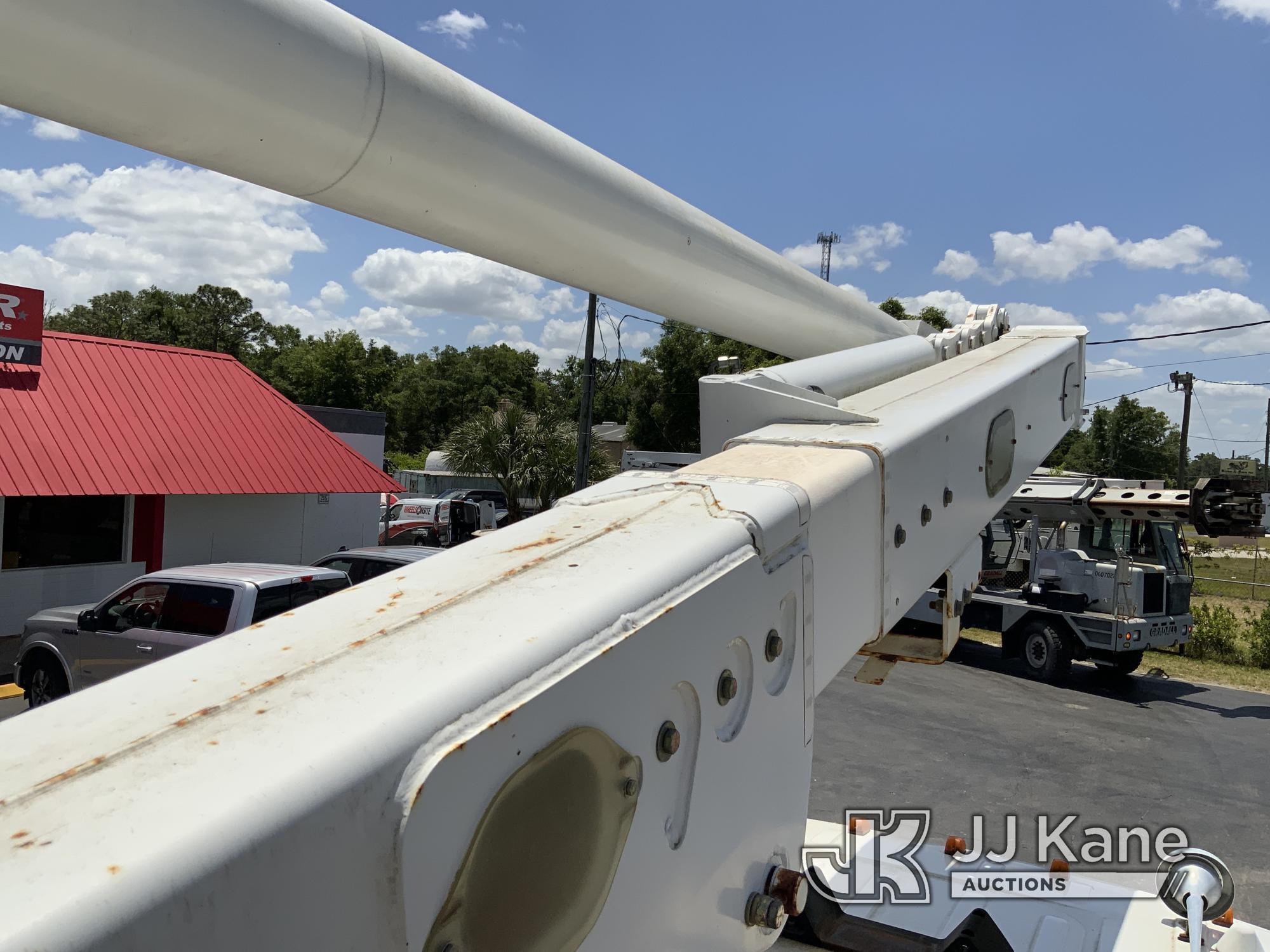 (Ocala, FL) Altec L42A, Over-Center Bucket Truck center mounted on 2012 Freightliner M2 106 Utility