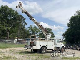 (Charlotte, NC) Terex Commander 4042, Digger Derrick mounted behind cab on 2000 International 4900 U