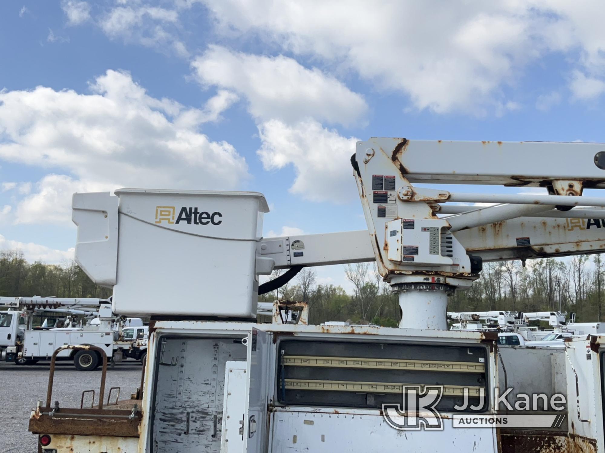 (Verona, KY) Altec TA60, Articulating & Telescopic Bucket Truck rear mounted on 2016 Freightliner M2
