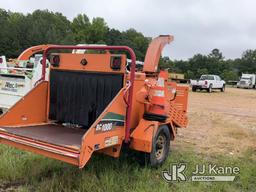 (Byram, MS) 2014 Vermeer BC1000XL Chipper (12in Drum), trailer mtd No Title, Jump to Start, Runs & O