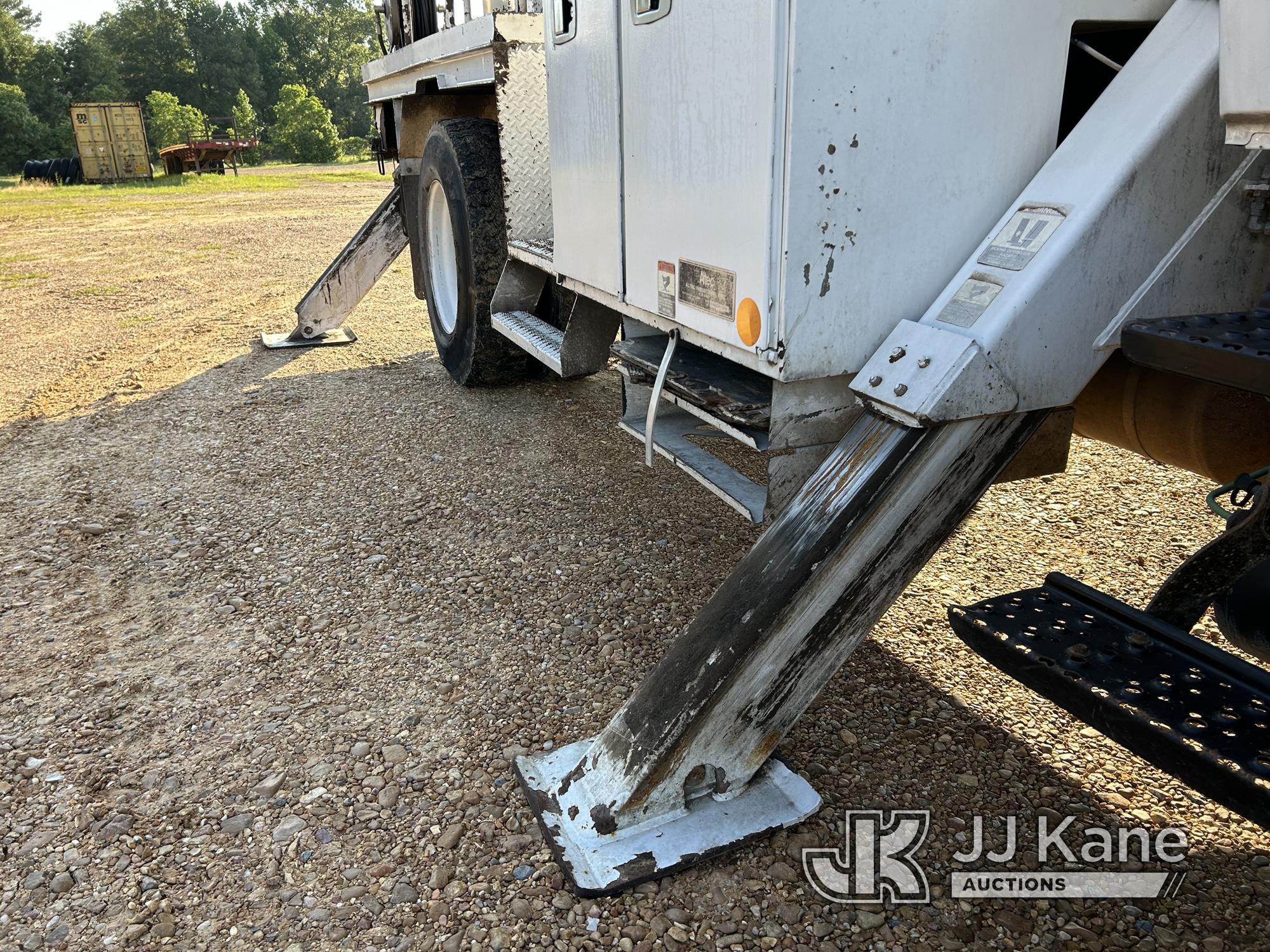 (Byram, MS) Altec DC47-TR, Digger Derrick rear mounted on 2013 International 4300 Flatbed/Utility Tr