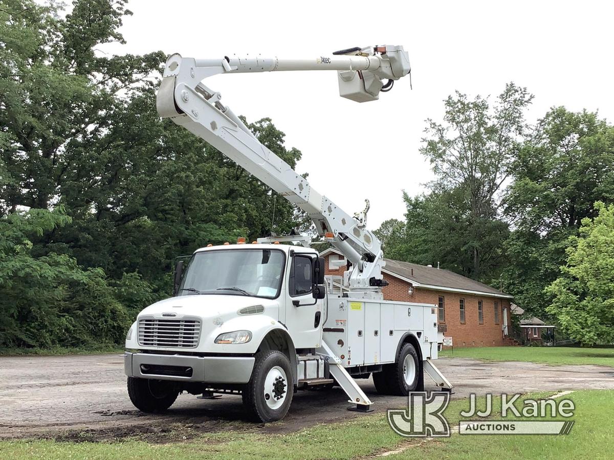 (Graysville, AL) Altec AA55-MH, Material Handling Bucket Truck rear mounted on 2015 Freightliner M2