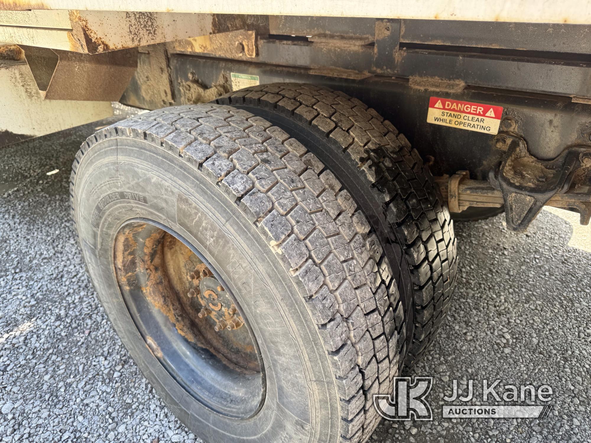 (Hanover, WV) Altec LRV60/70, Over-Center Elevator Bucket Truck mounted behind cab on 2012 Freightli