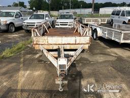 (Conway, AR) 1992 Arkansas Trailer T/A Reel/Material Trailer 7-Way Round RV Trailer Plug, Pins Missi