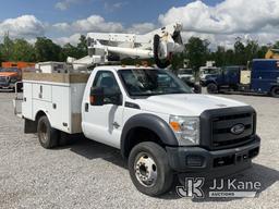 (Verona, KY) Altec AT37G, Articulating & Telescopic Bucket Truck mounted behind cab on 2016 Ford F55