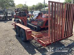 (Tampa, FL) 2005 Ditch Witch SK500 Walk-Behind Crawler Trencher Not Running, Condition Unknown