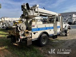 (Chester, VA) Altec DM47B-TR, Digger Derrick rear mounted on 2020 International HV507 4x4 Utility Tr