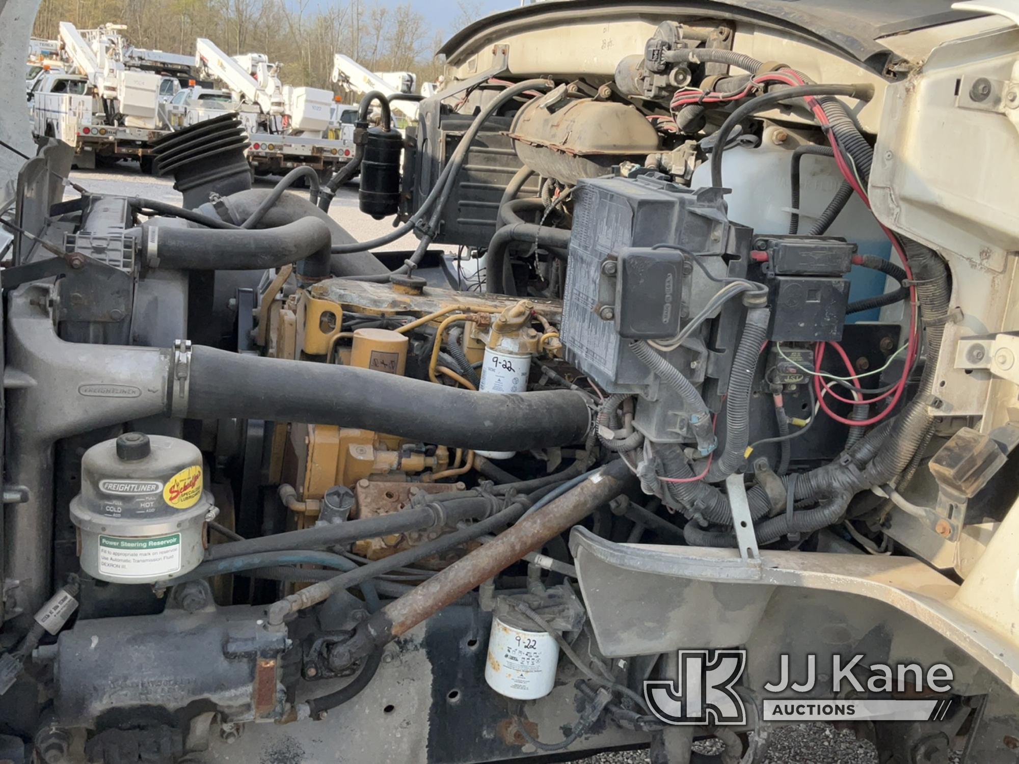 (Verona, KY) Altec D947TC, Digger Derrick corner mounted on 2003 Sterling M8500 Utility Truck, (Duke