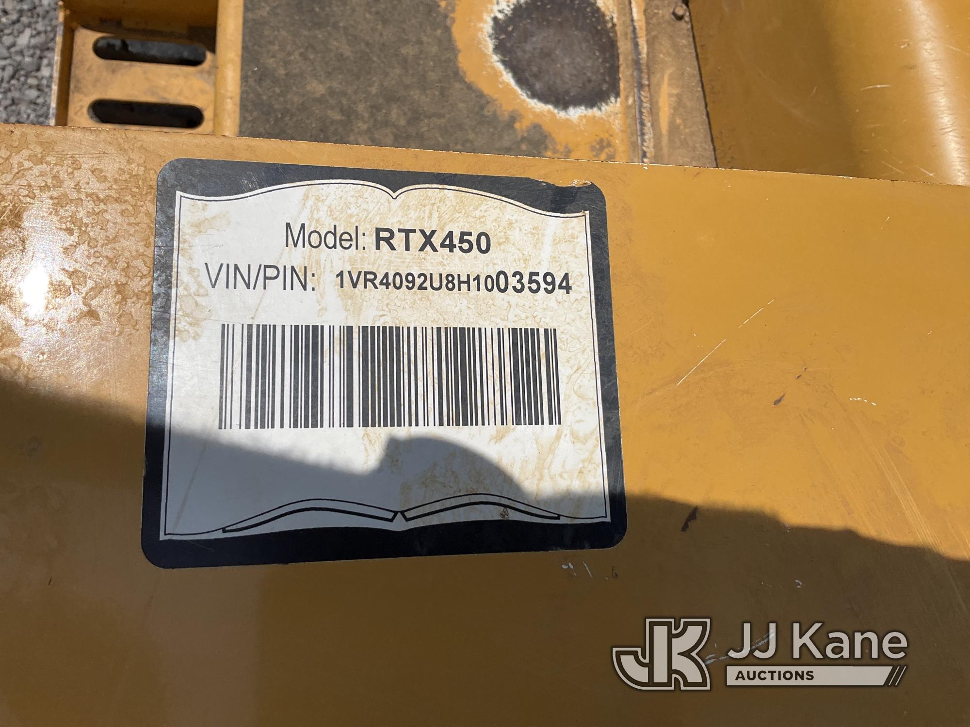 (Verona, KY) 2016 Vermeer RTX450 Crawler Trencher Runs & Operates