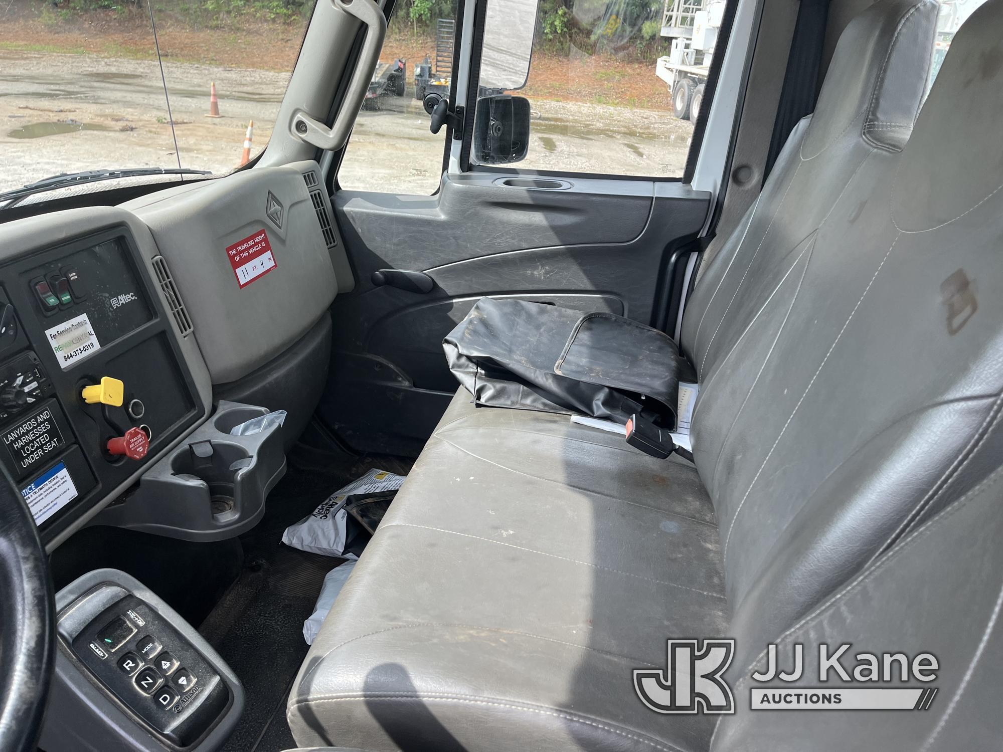 (Chester, VA) Altec AM55-MH, Over-Center Material Handling Bucket Truck rear mounted on 2018 Interna
