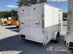 (Villa Rica, GA) 2022 Nationcraft 6x12 V Nose S/A Enclosed Cargo Trailer No Title