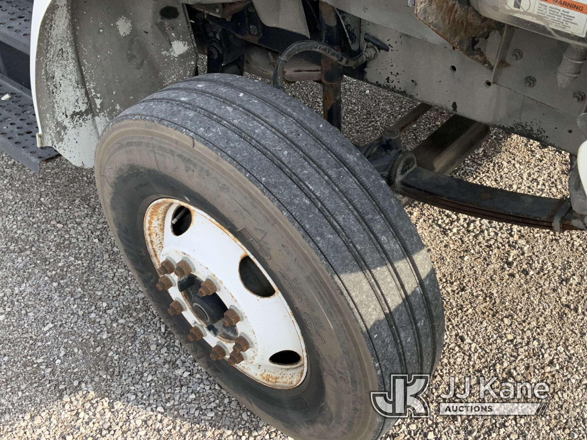 (Verona, KY) Altec D947TC, Digger Derrick corner mounted on 2003 Sterling M8500 Utility Truck, (Duke