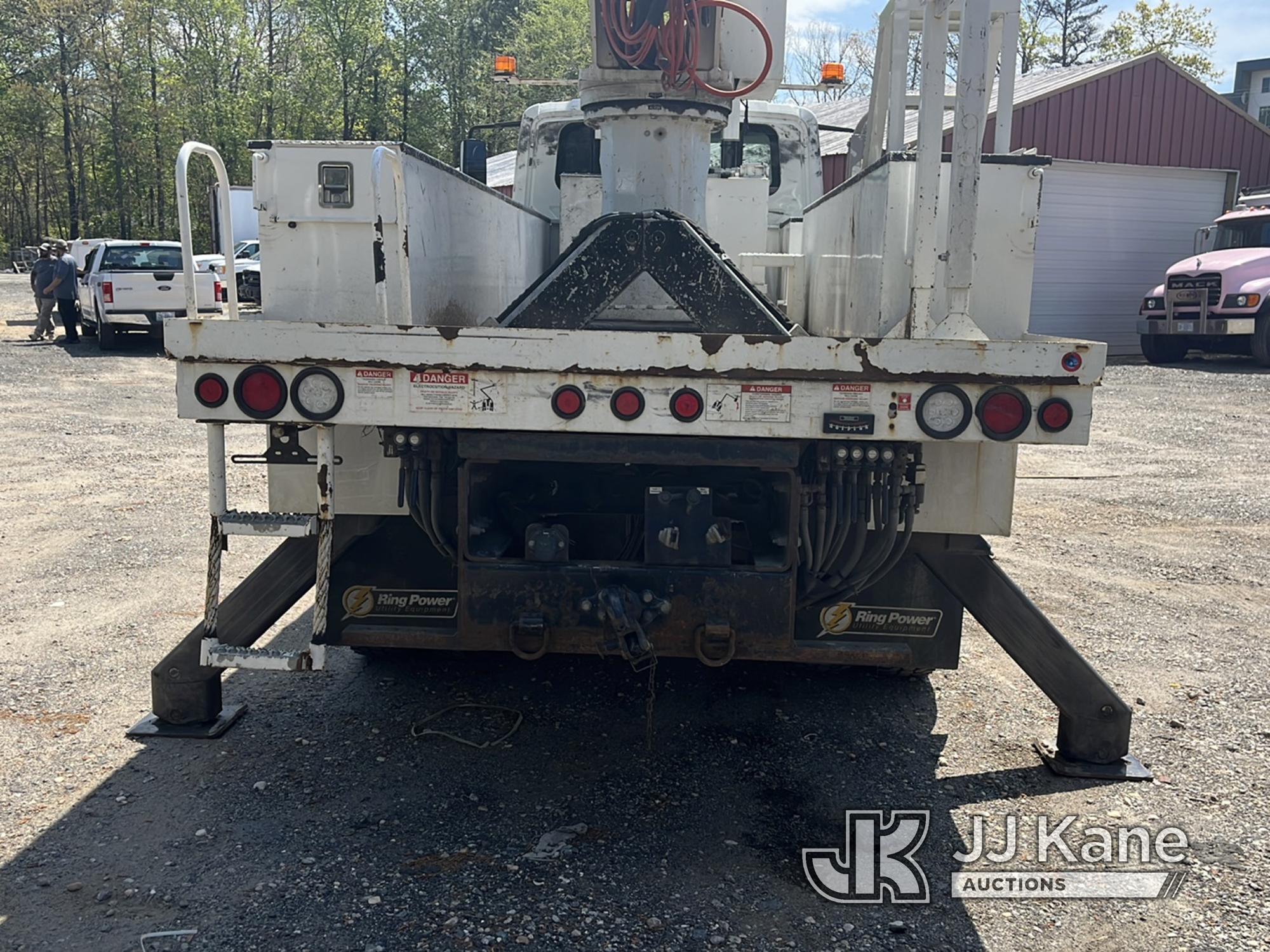 (Charlotte, NC) Terex/Telelect TC-55, Articulating Material Handling Bucket Truck rear mounted on 20