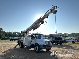 (Byram, MS) Altec DC47-TR, Digger Derrick rear mounted on 2013 International 4300 Flatbed/Utility Tr